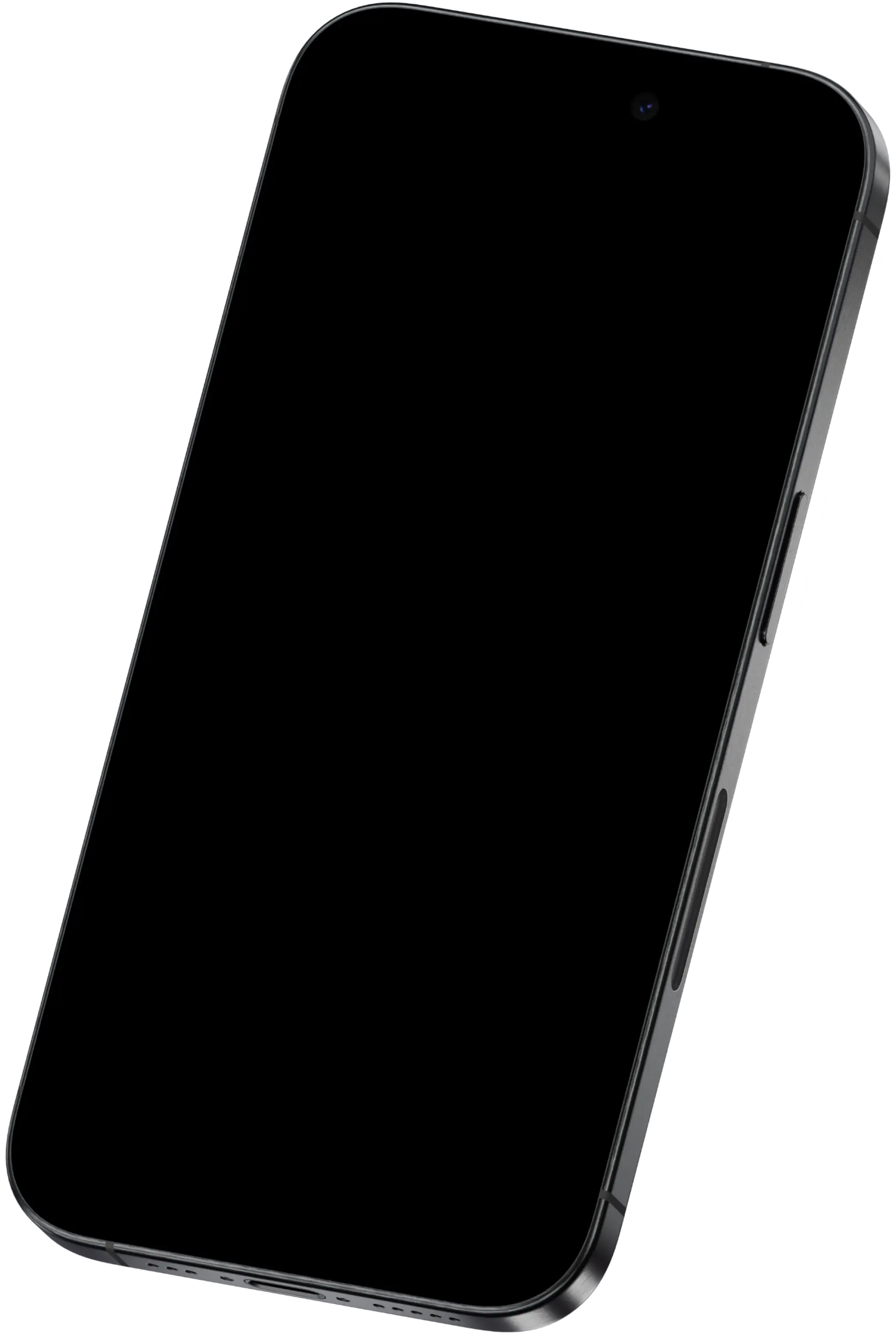 iPhone Tilted Mockup